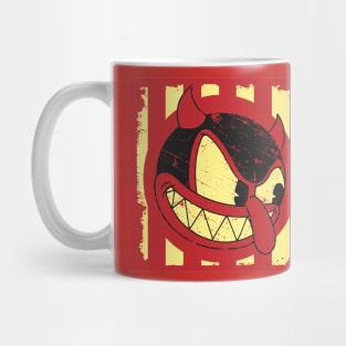 Vintage Red Devil Mug